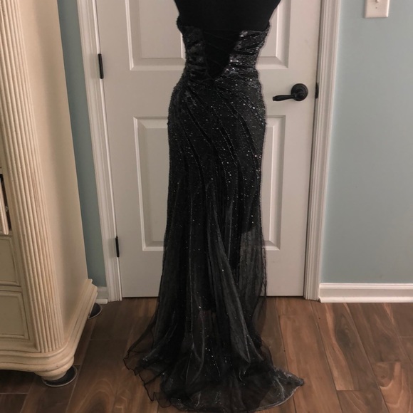 Beaded prom or evening gown - Picture 6 of 8